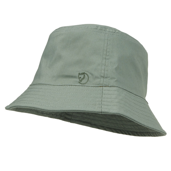 REVERSIBLE BUCKET HAT Unisex - Fischerhut-PATINA GREEN-DARK NAVY