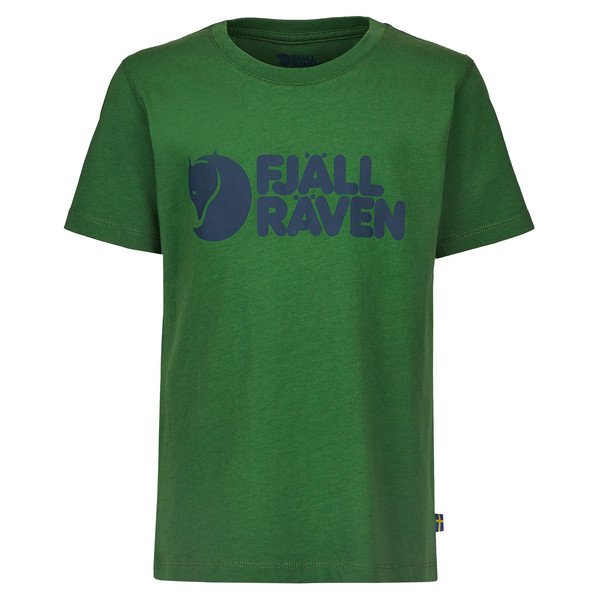 KIDS FJÄLLRÄVEN LOGO T-SHIRT Kinder - T-Shirt-PALM GREEN
