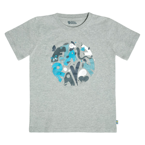 KIDS FOREST FINDINGS T-SHIRT Kinder - T-Shirt-GREY-MELANGE