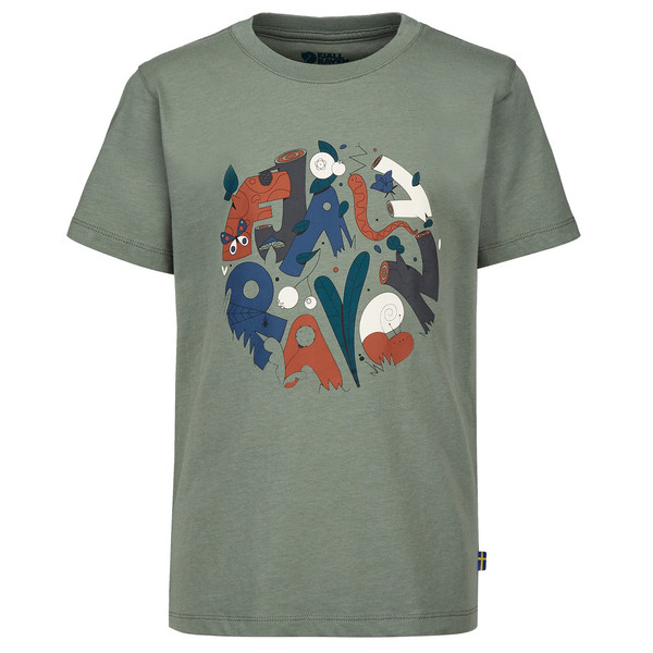 KIDS FOREST FINDINGS T-SHIRT Kinder - T-Shirt-PATINA GREEN
