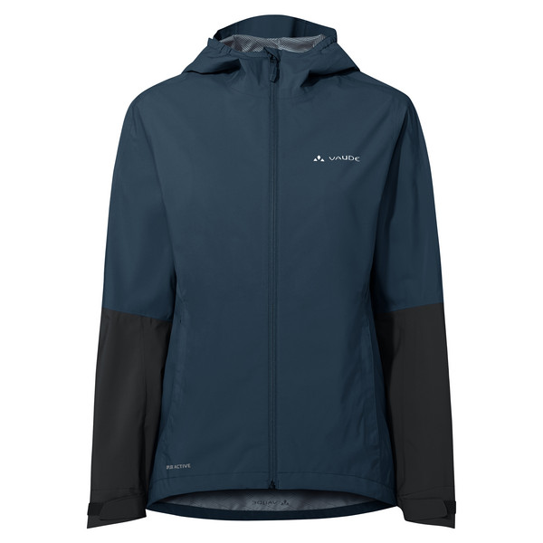 WOMEN'S MOAB RAIN JACKET II Damen - Fahrradjacke-DARK SEA/BLACK