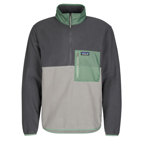 M'S MICRODINI 1/2 ZIP P/O Herren - Fleecepullover-FOREVER GREY