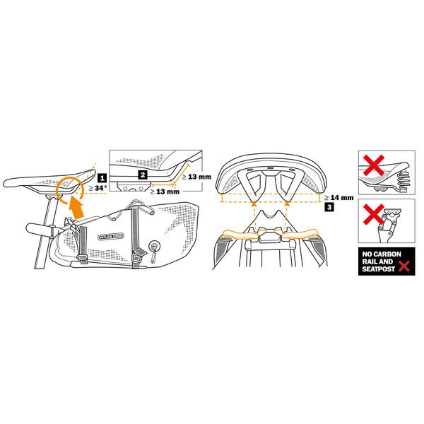 Ortlieb SEAT-PACK QR Unisex - Satteltasche Ansicht 10