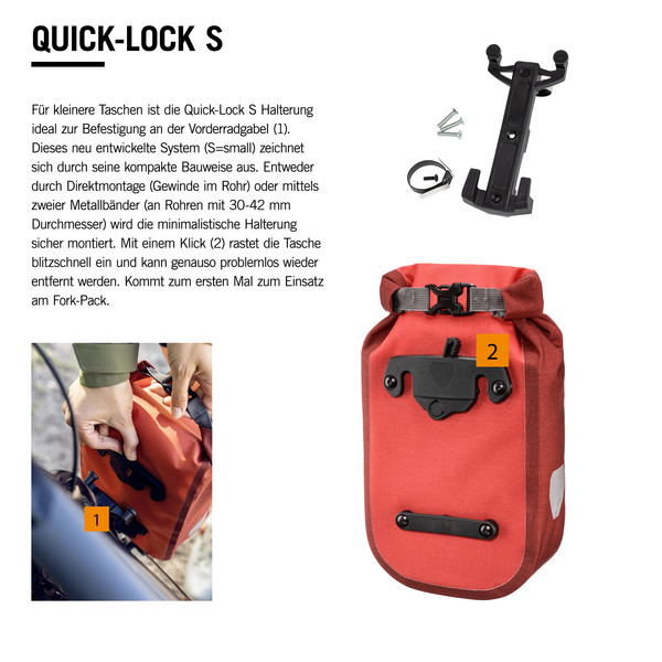 Ortlieb FORK-PACK PLUS 5,8L - Fahrradtasche Ansicht 7