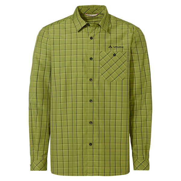 MEN'S ALBSTEIG LS SHIRT III Herren - Outdoor Hemd-DARK LEAF