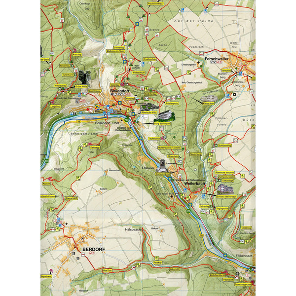 WANDERKARTE NATURPARK SÜDEIFEL 1:25 000 Ansicht 3
