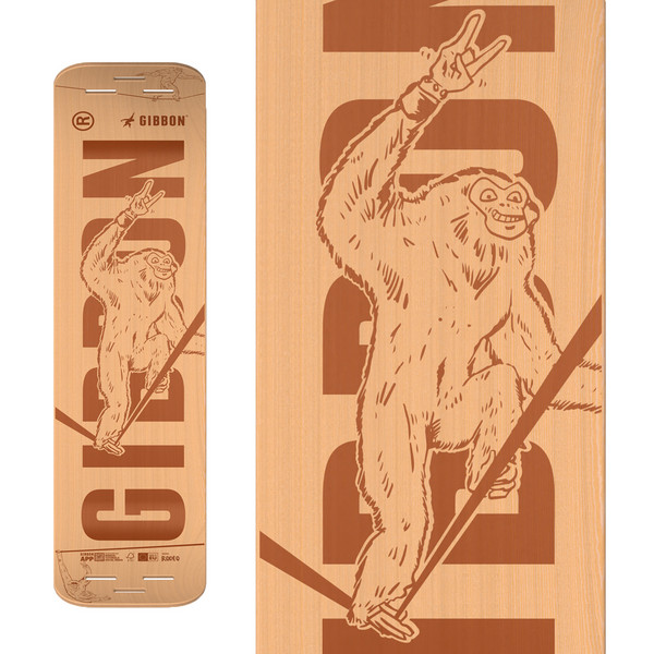 Gibbon GIBOARD SET - ROOTS ROCKER TRAVEL - Slackline Ansicht 4
