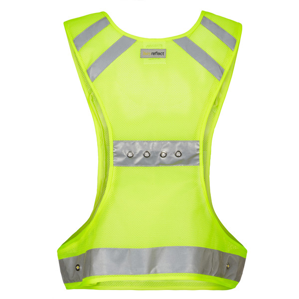 heyReflect LED HIGH VISIBILITY SPORTS VEST Unisex - Weste Ansicht 4
