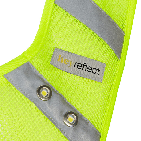 heyReflect LED HIGH VISIBILITY SPORTS VEST Unisex - Weste Ansicht 7