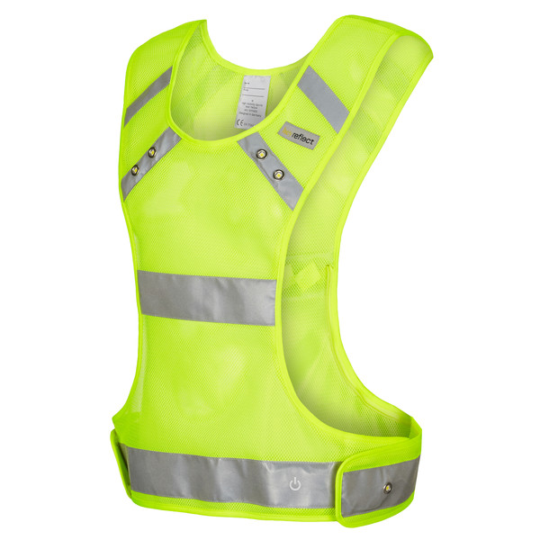 heyReflect LED HIGH VISIBILITY SPORTS VEST Unisex - Weste Ansicht 5