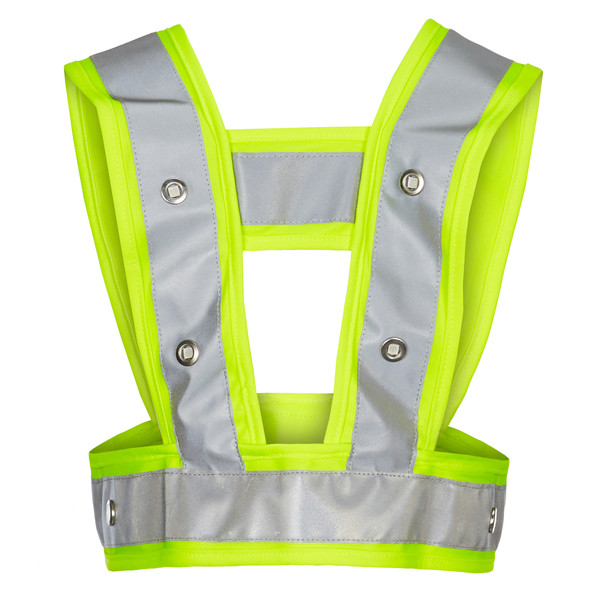 heyReflect LED HIGH VISIBILITY VEST Kinder - Weste Ansicht 2
