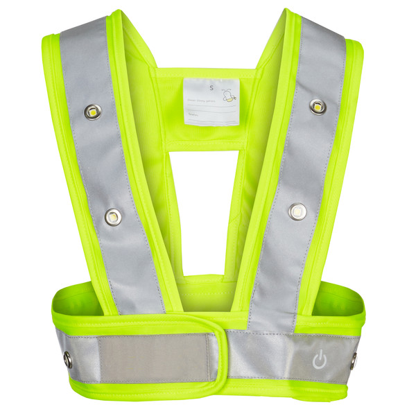 heyReflect LED HIGH VISIBILITY VEST Kinder - Weste Ansicht 1