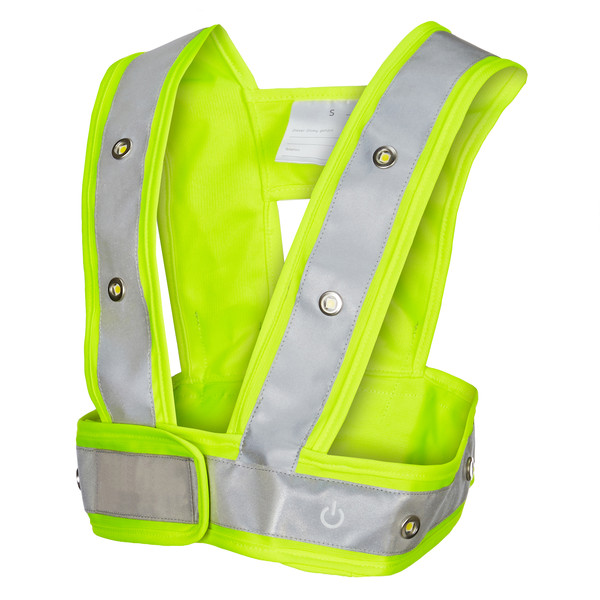 heyReflect LED HIGH VISIBILITY VEST Kinder - Weste Ansicht 3