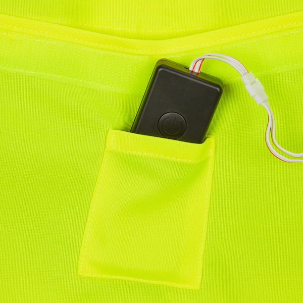 heyReflect LED HIGH VISIBILITY CAPE Kinder - Weste Ansicht 6