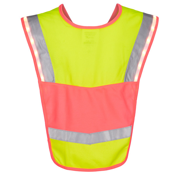 heyReflect LED HIGH VISIBILITY CAPE Kinder - Weste Ansicht 5