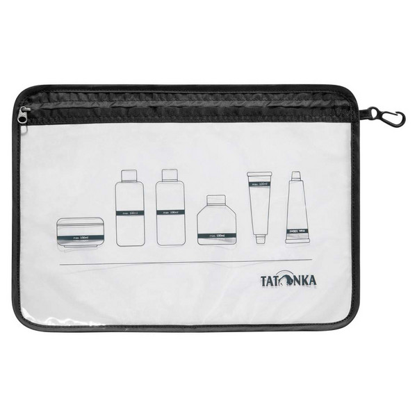 ZIP FLIGHT BAG A4 - Kulturtasche-BLACK