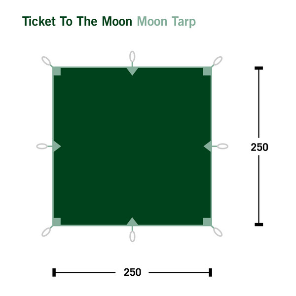 Ticket To The Moon MOON TARP - Tarp Ansicht 2