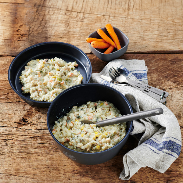 Trek'N EAT HUHN MIT SAHNEGEMÜSE UND REIS PS1000+ - Outdoor Essen Ansicht 2