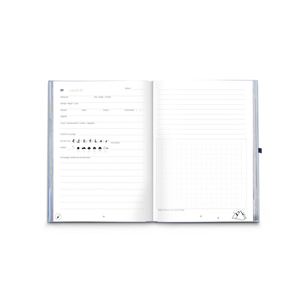 DEIN AUGENBLICK TOURENBUCH - Notizbuch Ansicht 3