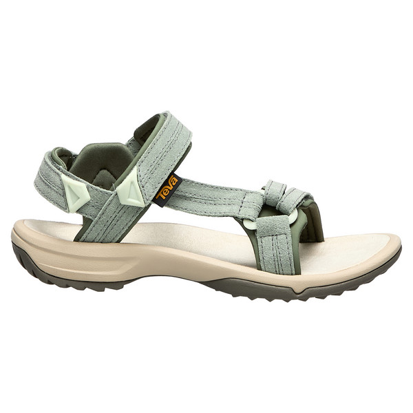 TERRA FI LITE SUEDE Damen - Outdoor Sandalen-SEAGRASS
