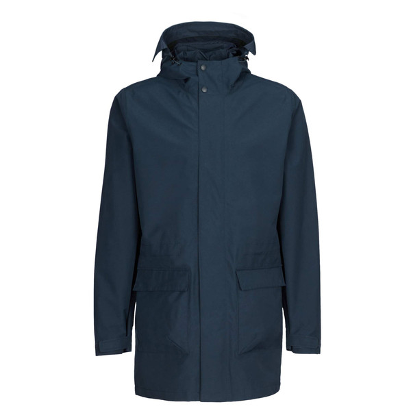 SAKATA HOODED PARKA Herren - Regenjacke-DARK SAPPHIRE