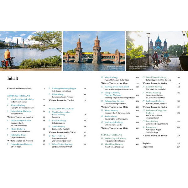 DAS RADREISEBUCH DEUTSCHLAND - Radwanderführer Ansicht 2