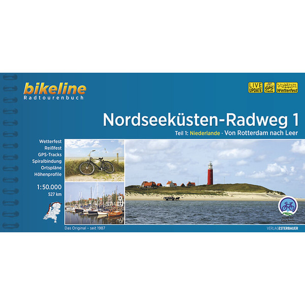 NORDSEEKÜSTEN-RADWEG TEIL 1 - Radwanderführer Ansicht 1