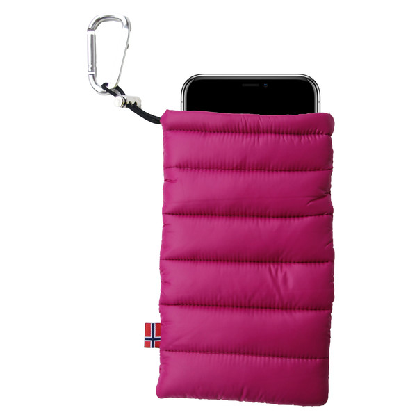 DOWN MOBILE POUCH - Handytasche-POMEGRANATE