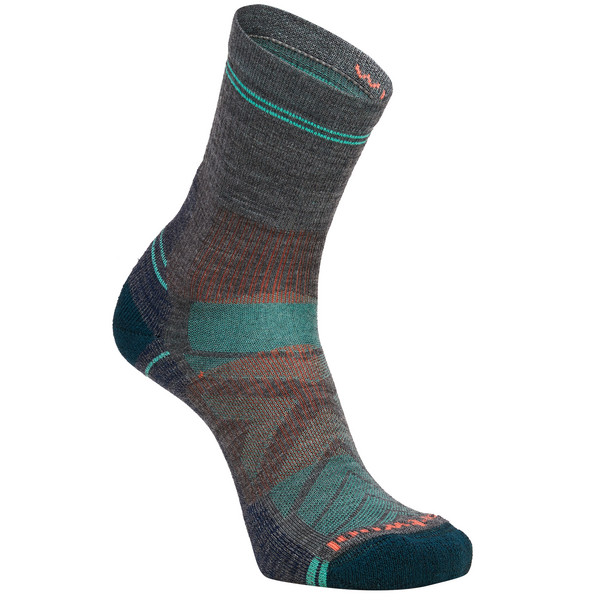 WOMEN'S HIKE LIGHT CUSHION MID CREW SOCKS Damen - Wandersocken