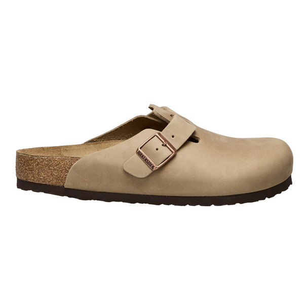 BOSTON OILED LEATHER UNISEX Unisex - Hausschuhe-TABACCO BROWN