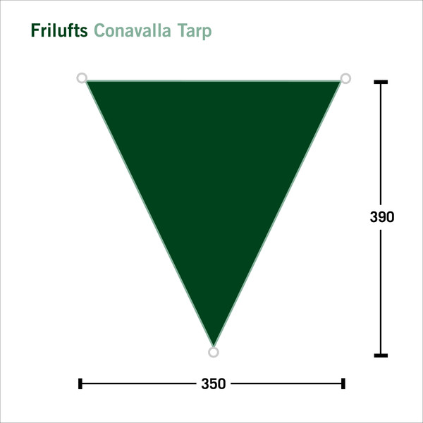 Frilufts CONAVALLA TARP - Tarp Ansicht 2