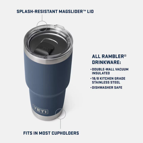 Yeti Coolers RAMBLER 30 OZ TUMBLER MS - Thermobecher Ansicht 6