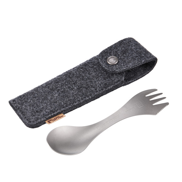 Light My Fire SWEDISH SPORK KIT TITANIUM - Campingbesteck
