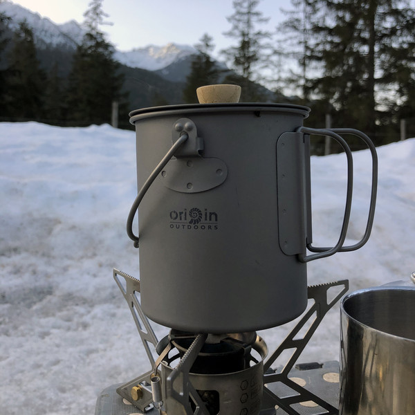 Origin Outdoors FRENCH PRESS 3 IN 1 TITAN - Kaffeepresse Ansicht 8