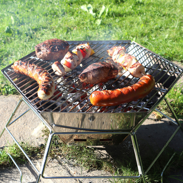 Origin Outdoors GRILL- UND FEUERSCHALE HEXAGON - Grill Ansicht 8