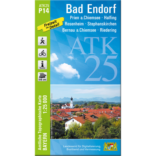 BAD ENDORF 1 : 25 000 - Wanderkarte