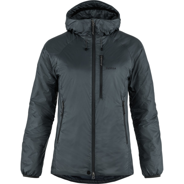 BELAY 120 HOOD JACKET W Damen - Isolationsjacke-PITCH GRAY