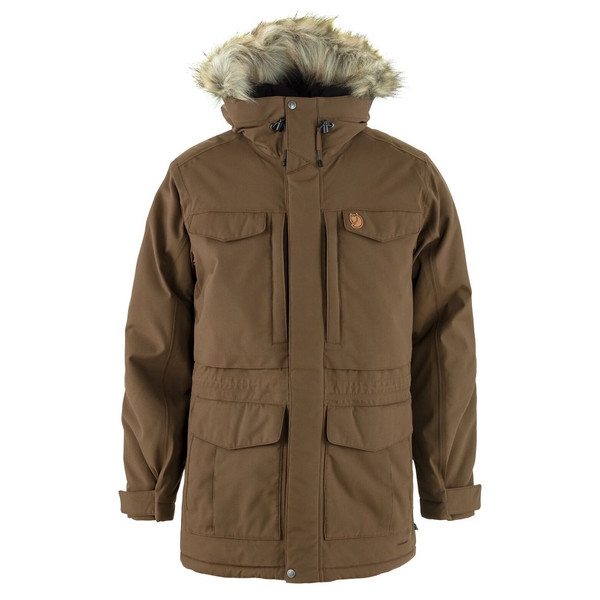 NUUK PARKA M Herren - Winterjacke-DARK OAK
