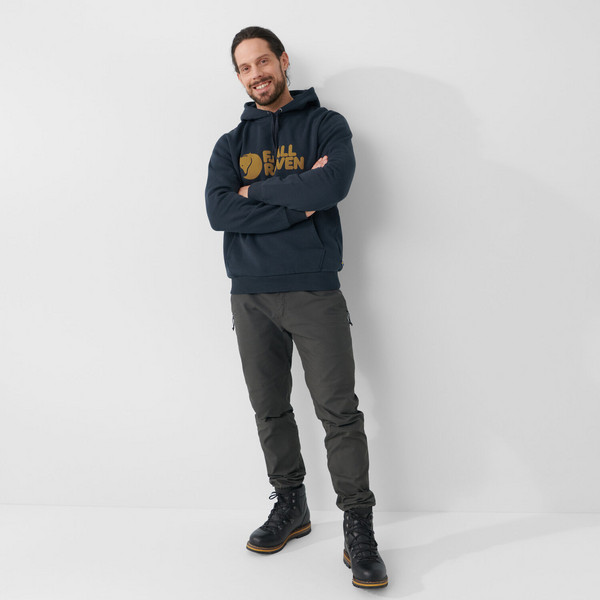Fjällräven FJÄLLRÄVEN LOGO HOODIE M Herren - Hoodie Ansicht 7