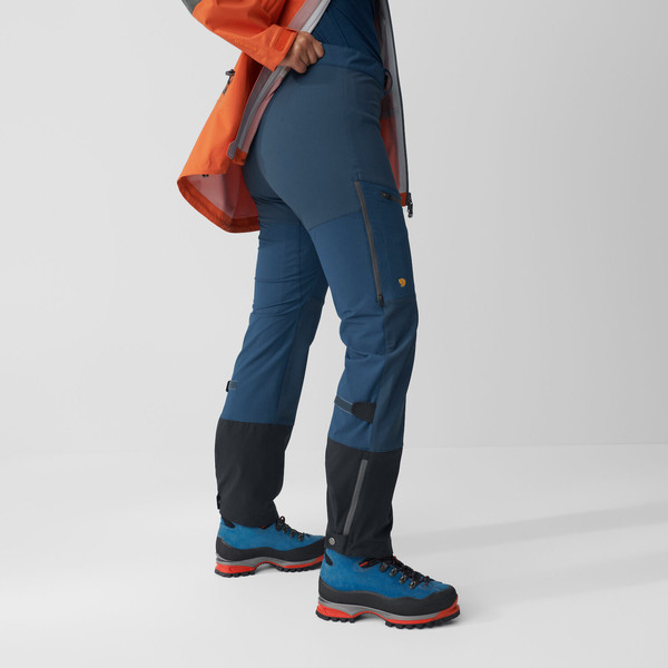 Fjällräven BERGTAGEN TOURING TROUSERS W Damen - Softshellhose Ansicht 9