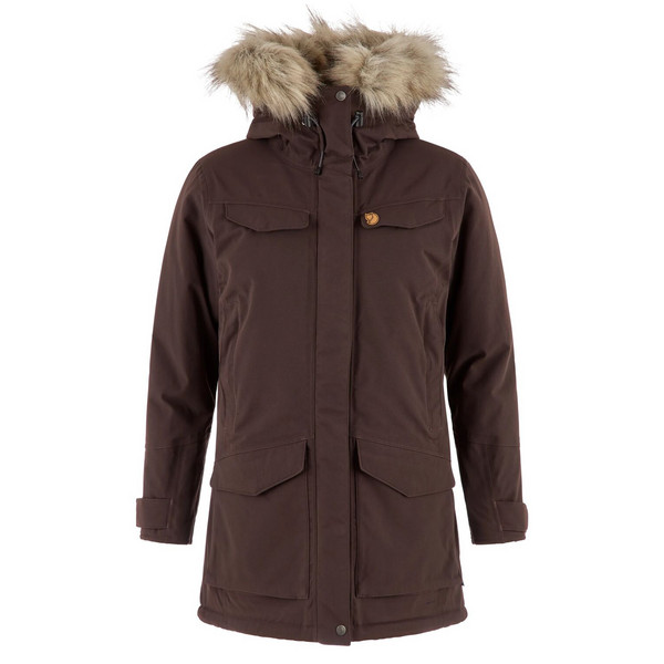 NUUK PARKA W Damen - Winterjacke-BLACK OAK