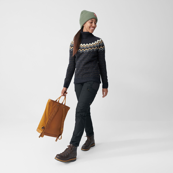 Fjällräven ÖVIK KNIT ROLLER NECK W Damen - Wollpullover Ansicht 6