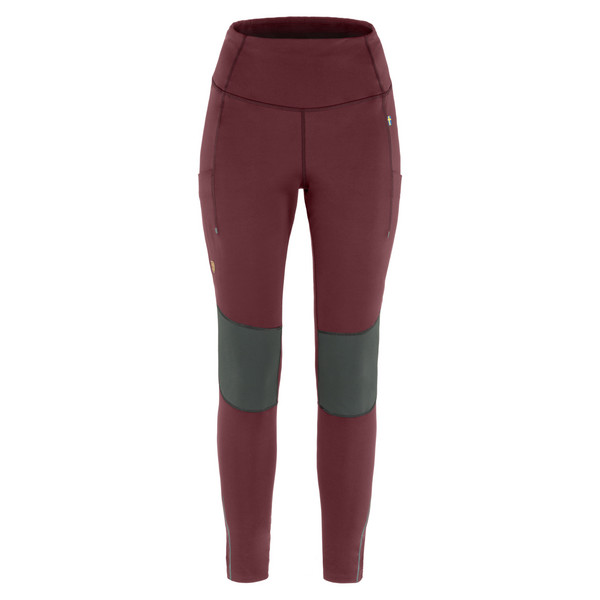 ABISKO VÄRM TREKKING TIGHTS W Damen - Trekkingtights-PORT-IRON GREY