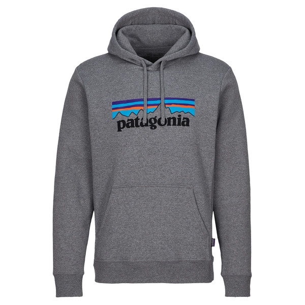 M'S P-6 LOGO UPRISAL HOODY Herren - Hoodie-GRAVEL HEATHER