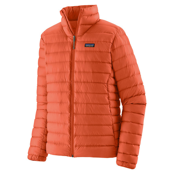M'S DOWN SWEATER Herren - Daunenjacke-COAL ORANGE