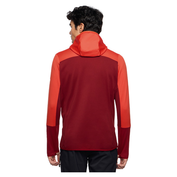Vaude MONVISO HOODED GRID FLEECE JACKET Herren - Fleecejacke Ansicht 4