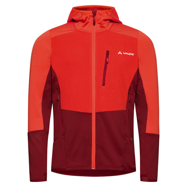 Vaude MONVISO HOODED GRID FLEECE JACKET Herren - Fleecejacke