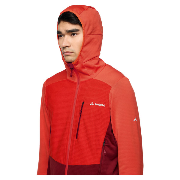 Vaude MONVISO HOODED GRID FLEECE JACKET Herren - Fleecejacke Ansicht 6