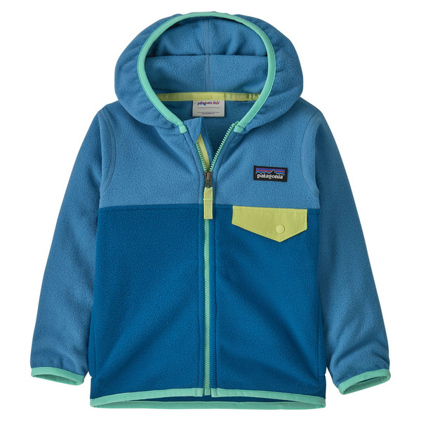 BABY MICRO D SNAP-T JACKET Kinder - Fleecejacke-AQUATIC BLUE