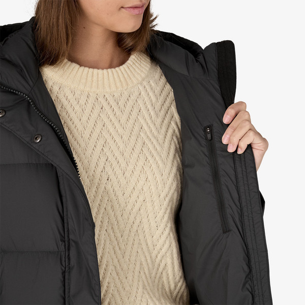 Patagonia W'S SILENT DOWN LONG PARKA Damen - Daunenmantel Ansicht 10